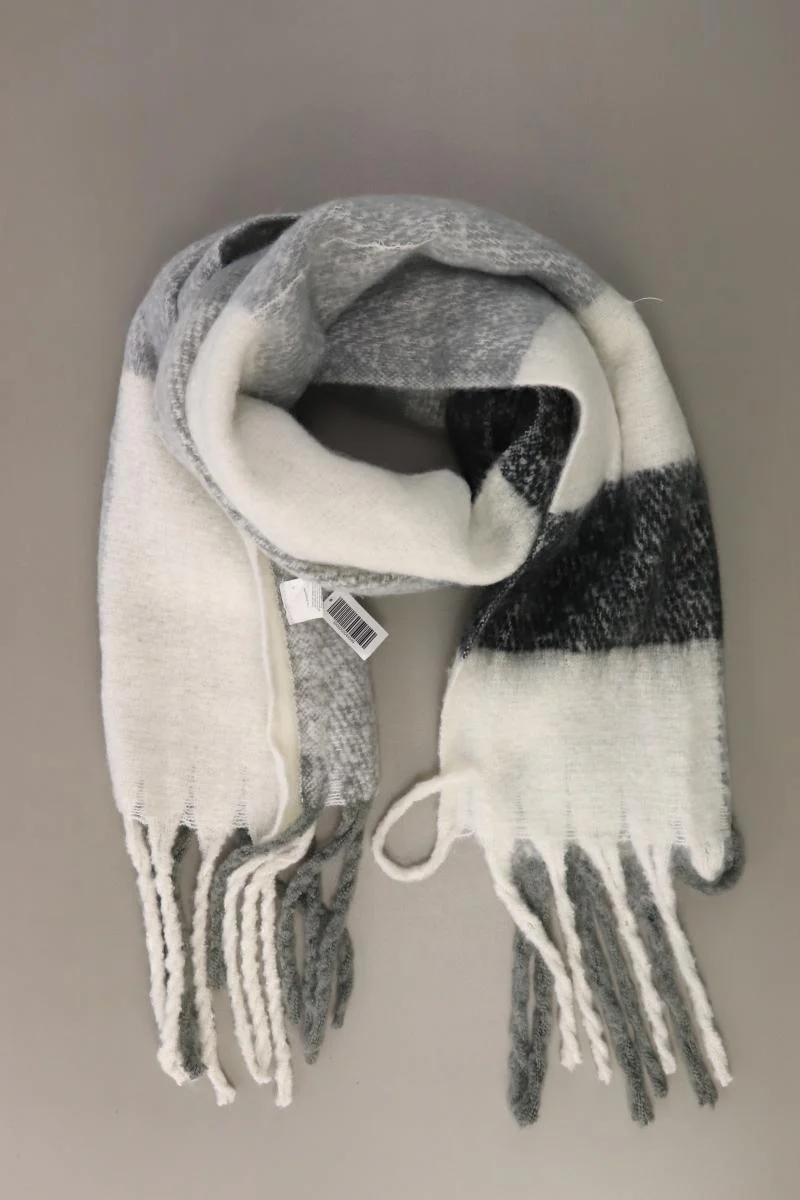 Maxischal neuwertig grau aus Polyester