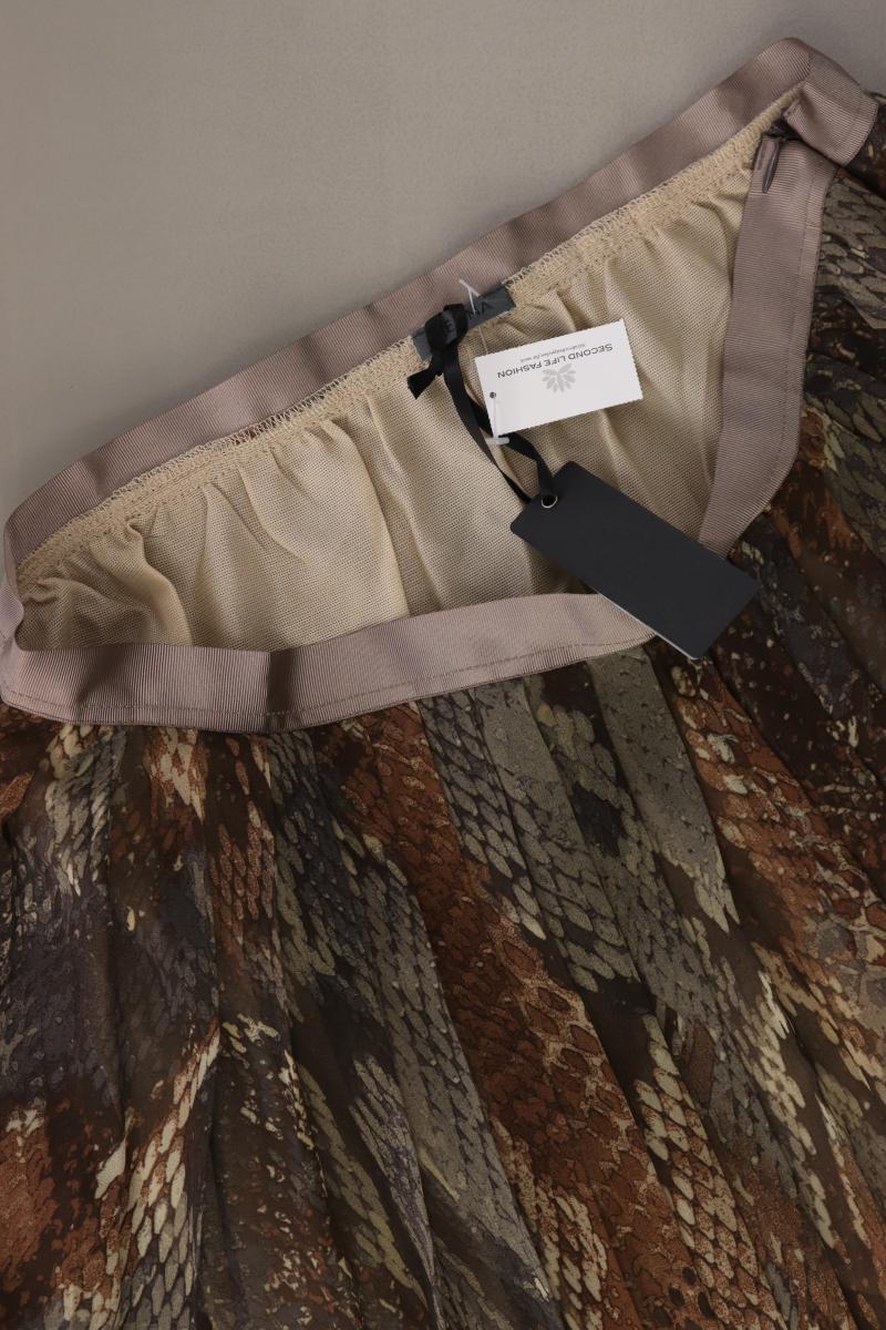 Sienna Impressionen Faltenrock Gr. 36 neu mit Etikett braun aus Polyester - Image 4