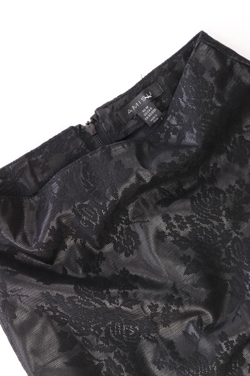 Amisu Rock Gr. 36 mit Blumenmuster schwarz aus Polyester - Image 3