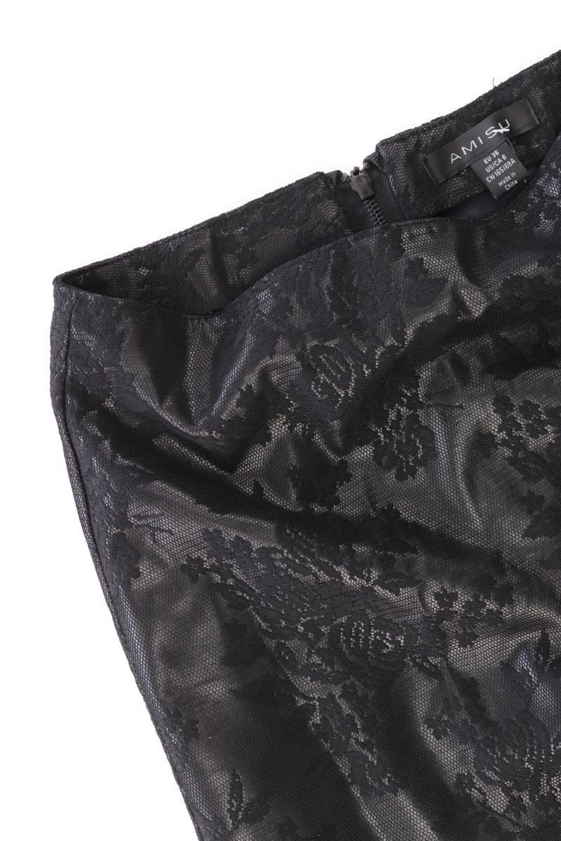 Amisu Rock Gr. 36 mit Blumenmuster schwarz aus Polyester - Image 4