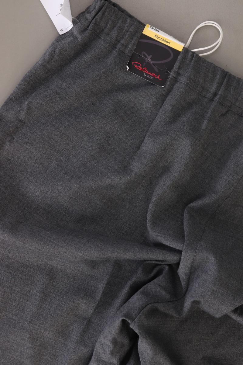 TONI Stoffhose Gr. Kurzgröße 50 neu mit Etikett grau aus Schurwolle - Image 3
