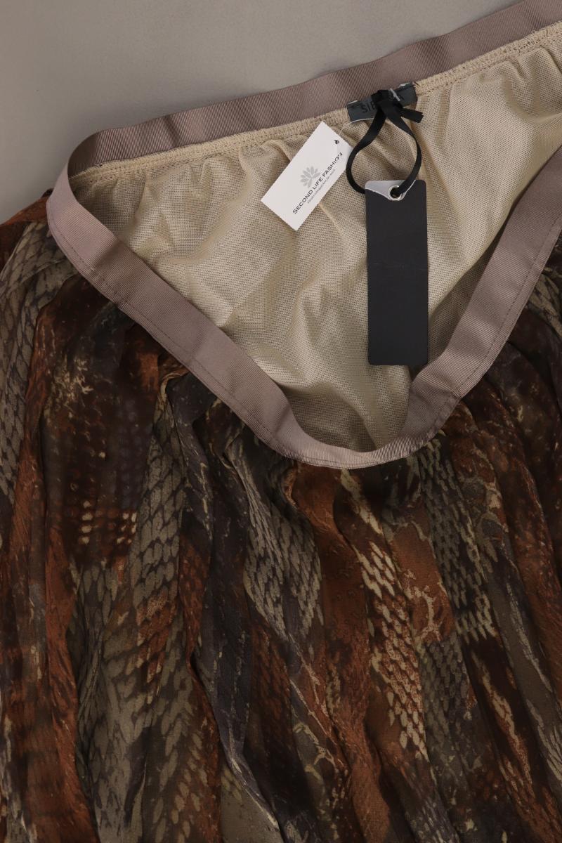 Sienna Impressionen Faltenrock Gr. 40 neu mit Etikett braun aus Polyester - Image 3