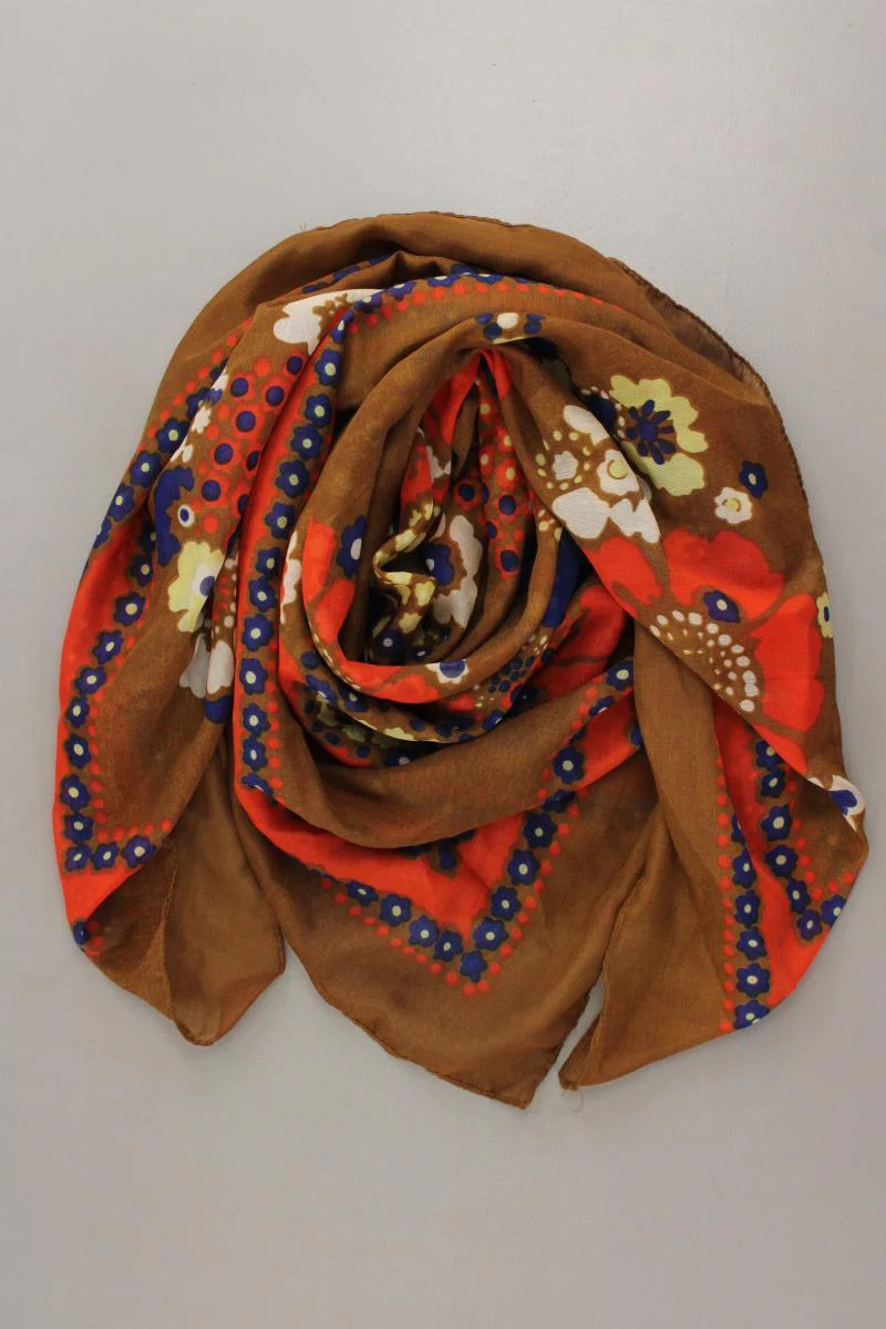 Pieces Tuch mit Blumenmuster mehrfarbig aus Polyester