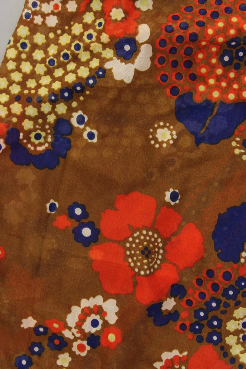 Pieces Tuch mit Blumenmuster mehrfarbig aus Polyester - Image 2