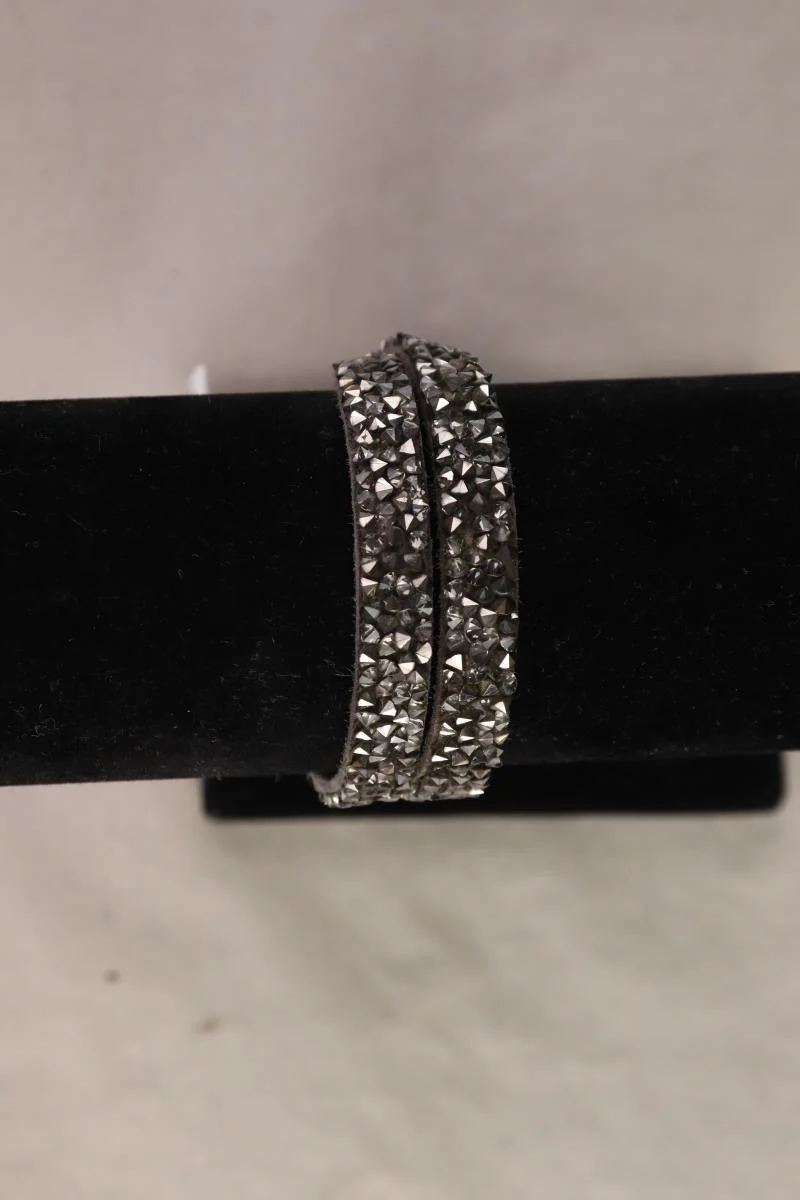 Wickelarmband grau