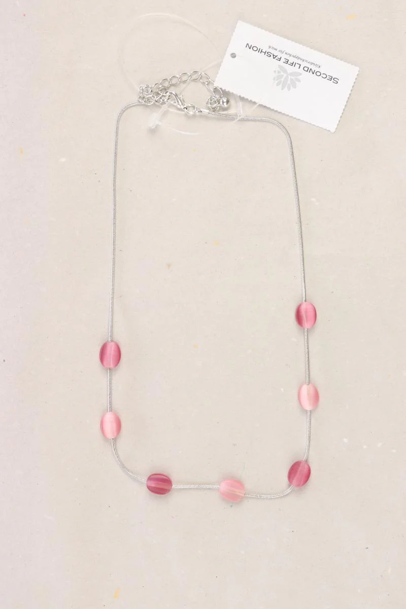 Halskette rosa