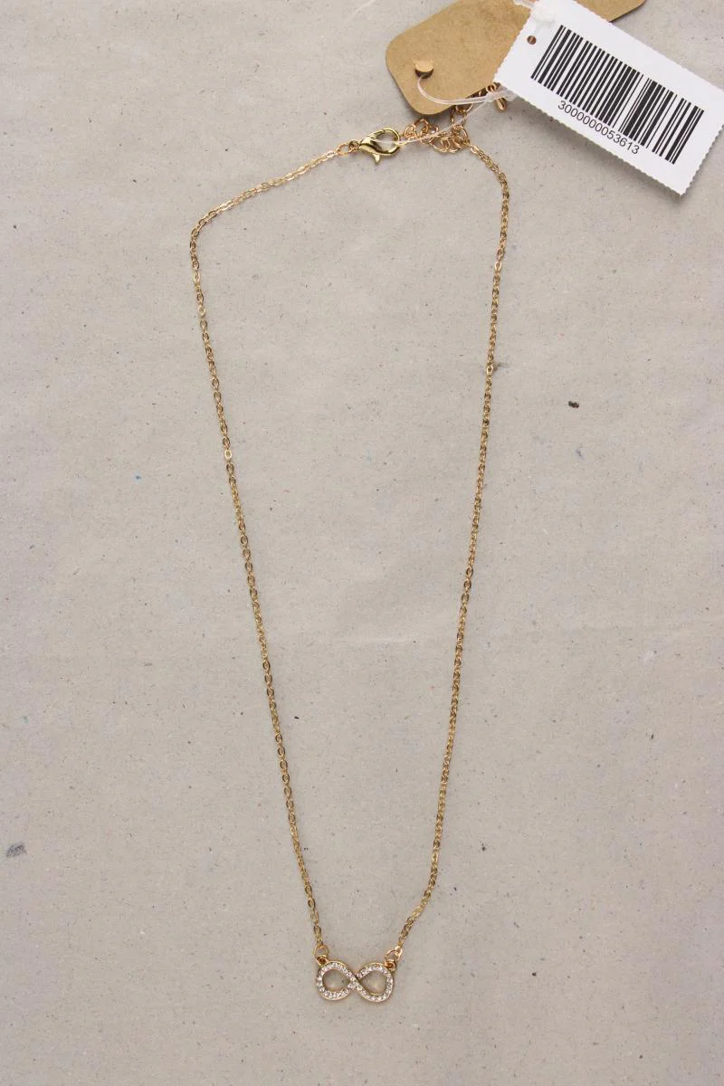 MeLady Kette mit Unendlichkeitszeichen neu mit Etikett gold