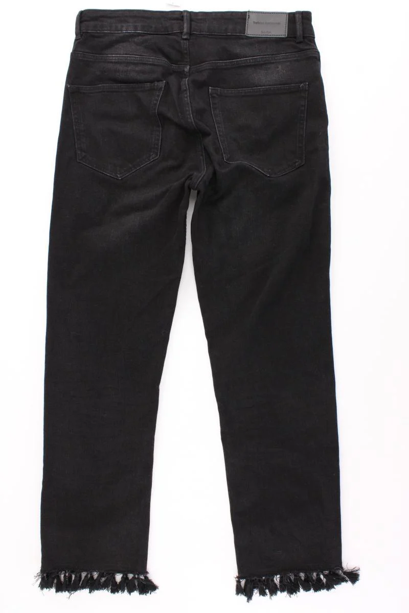 Zara Straight Jeans Gr. 36 schwarz aus Baumwolle - Image 3