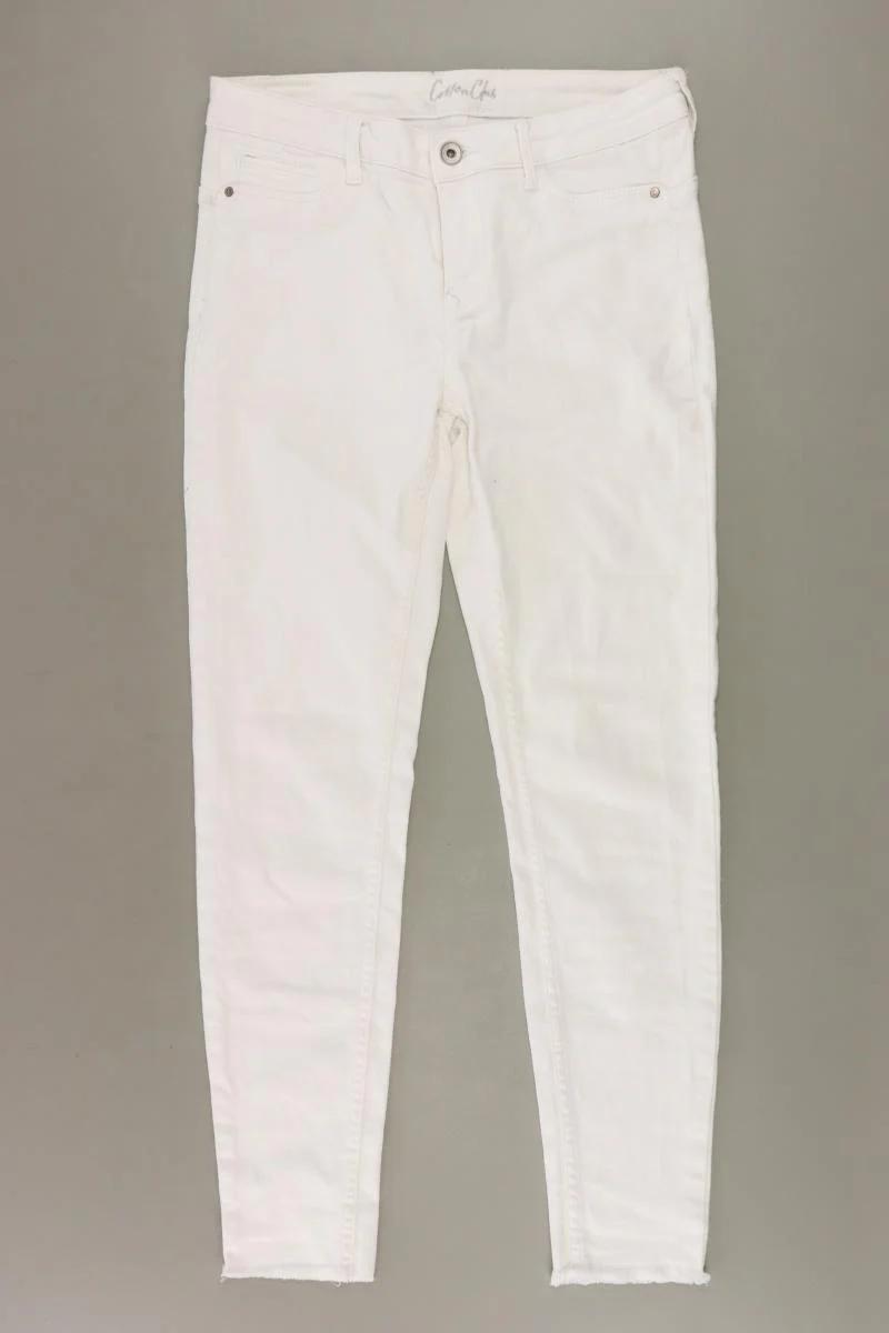 Cottonclub Regular Jeans Gr. W27 weiß aus Baumwolle