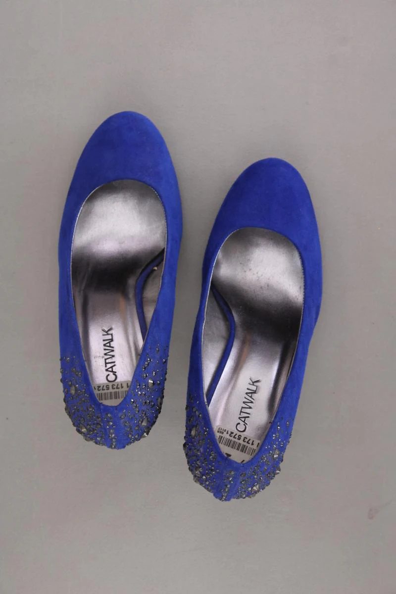 Catwalk Pumps Gr. 37 neuwertig Neupreis: 29,9€! blau - Image 3