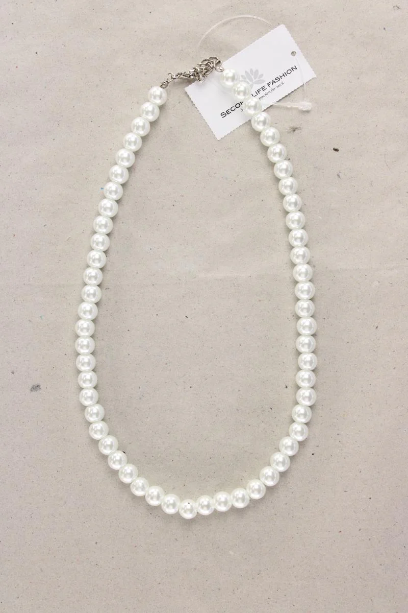 Perlenkette creme - Image 2