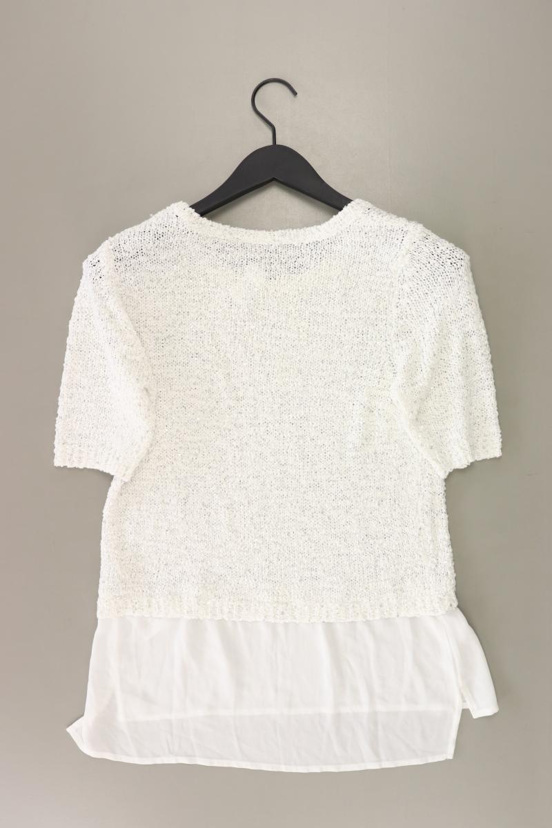 Orsay Strickshirt mit Pailletten Gr. S Kurzarm creme aus Polyester - Image 2