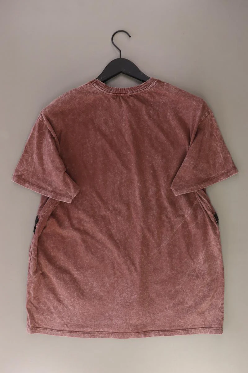 Zara T-Shirt für Herren Gr. L Kurzarm braun aus Baumwolle - Image 2