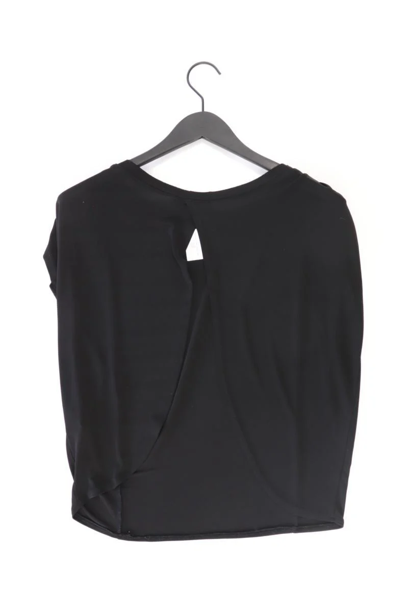 Kurzarmbluse Gr. S schwarz aus Polyester - Image 2