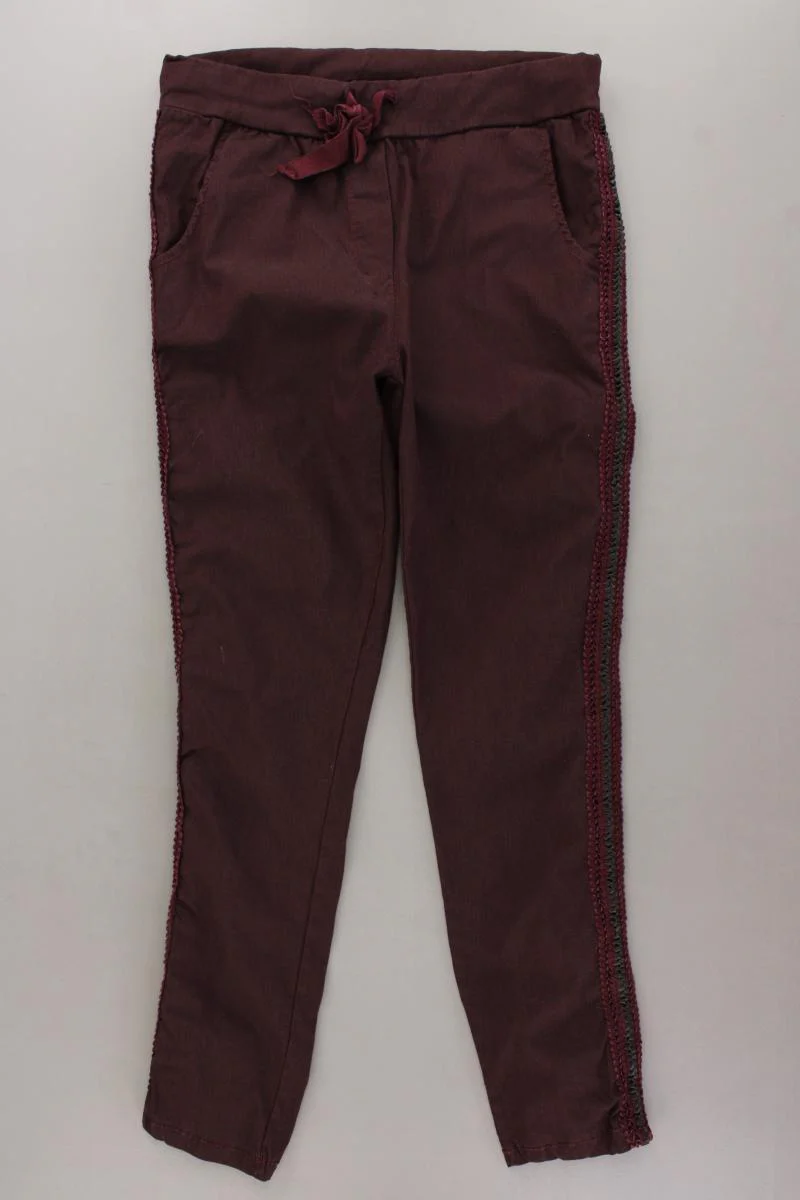 HEIMATLIEBE Hose Gr. M lila aus Baumwolle