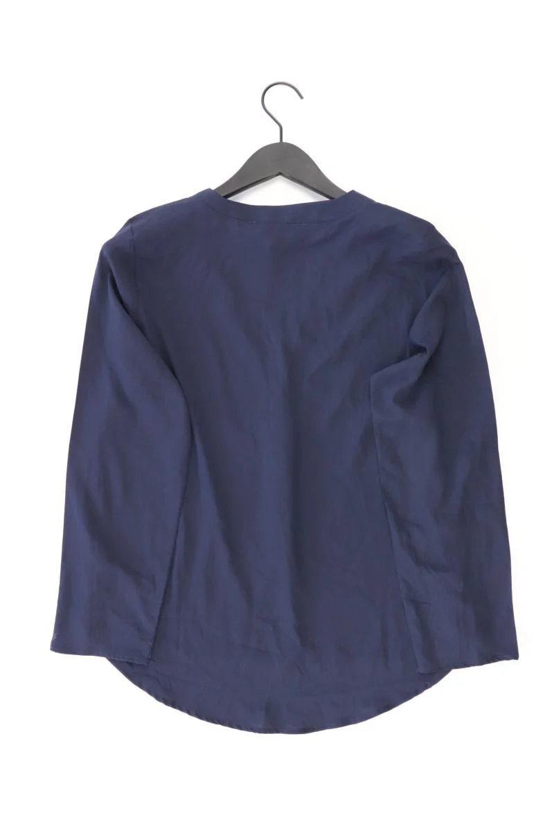 Langarmbluse Gr. 36 blau aus Polyester - Image 2