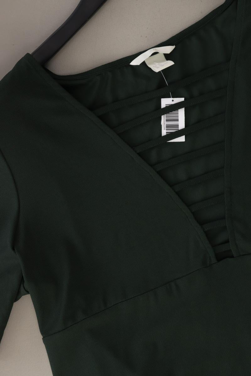 H&M Shirt Gr. XL neuwertig Kurzarm grün aus Polyester - Image 4