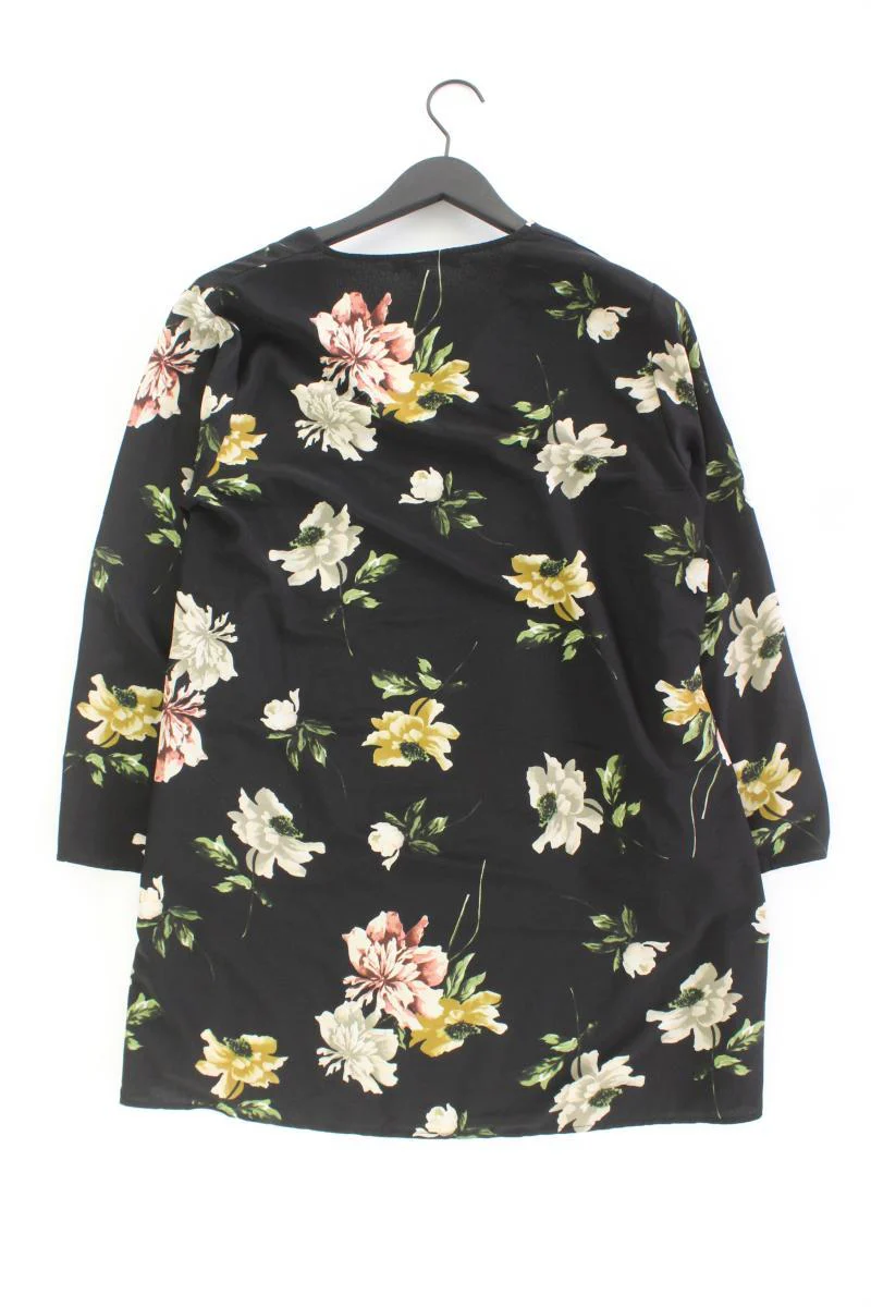 Glamorous Comfort Bluse Gr. XL mit Blumenmuster 3/4 Ärmel schwarz aus Polyester - Image 2