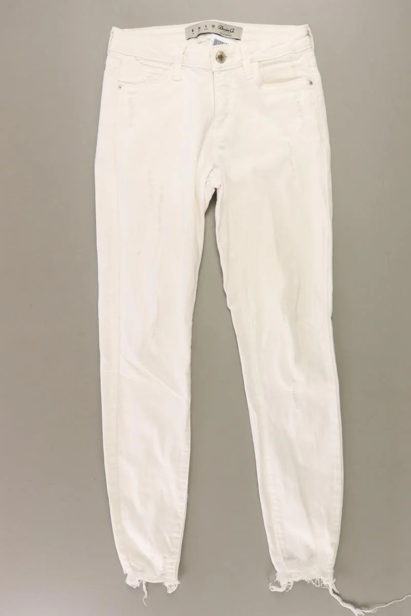 Denim Co. Jeans Gr. 36 weiß aus Baumwolle
