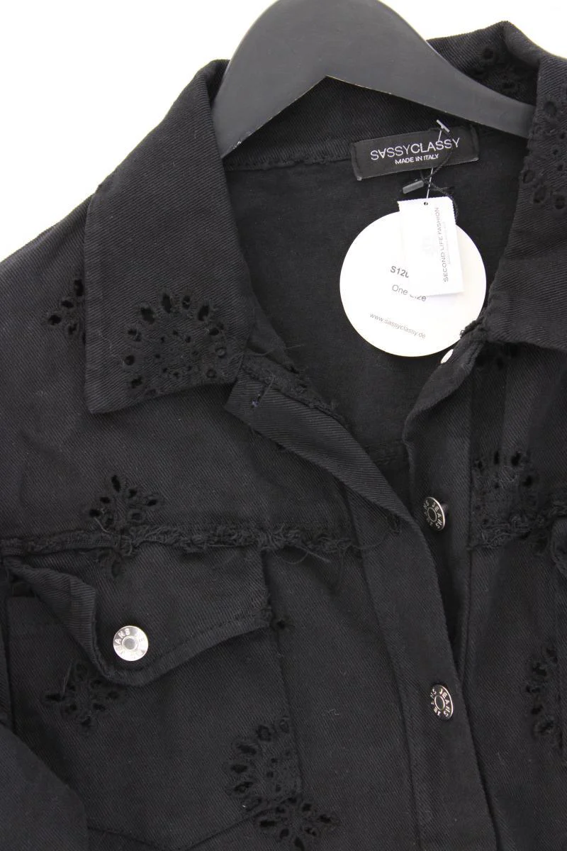 SassyClassy Classic Jacke Gr. OneSize neu mit Etikett schwarz - Image 2