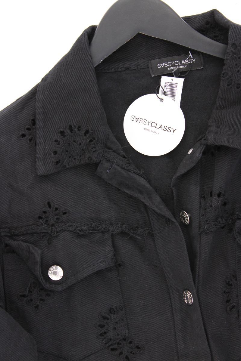 SassyClassy Classic Jacke Gr. OneSize neu mit Etikett schwarz - Image 3