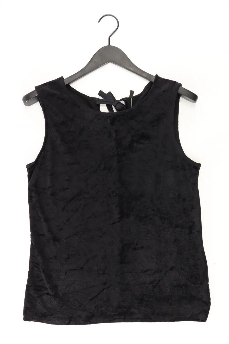 Benetton Samttop Gr. L schwarz