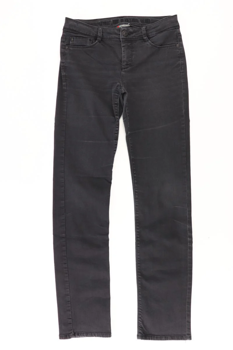 Street One Straight Jeans Gr. W28 neuwertig grau aus Baumwolle