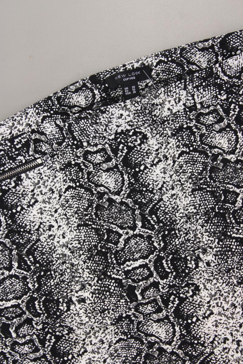 New Look Hose Gr. 52 mit Tierdruck grau aus Viskose - Image 2