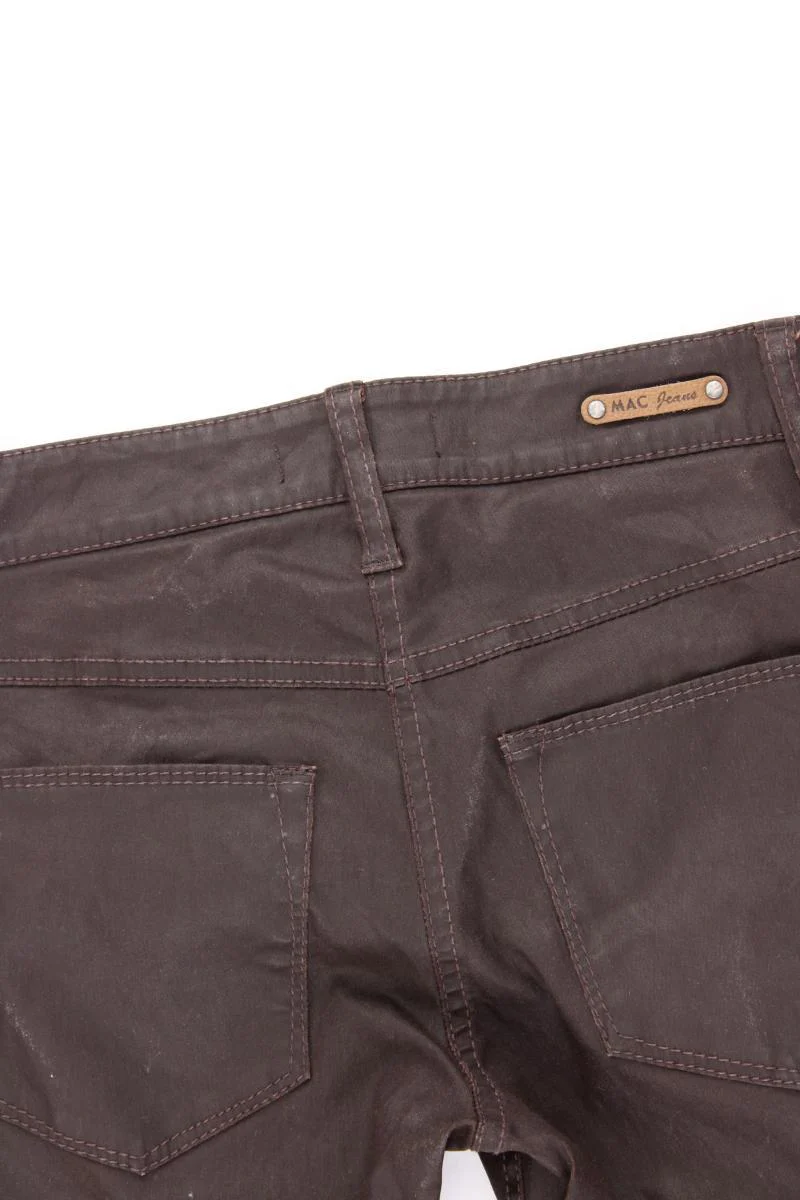 MAC Five-Pocket-Hose Gr. 32/L30 braun aus Baumwolle - Image 3