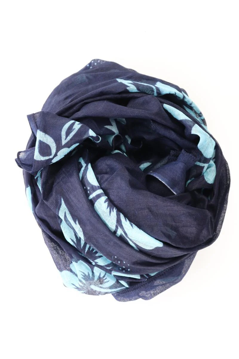 Tuch blau