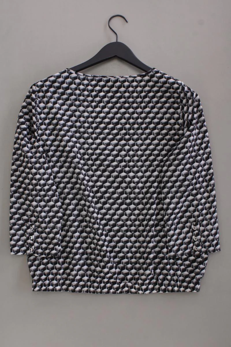 someday. Regular Shirt Gr. 40 geometrisches Muster 3/4 Ärmel schwarz - Image 3