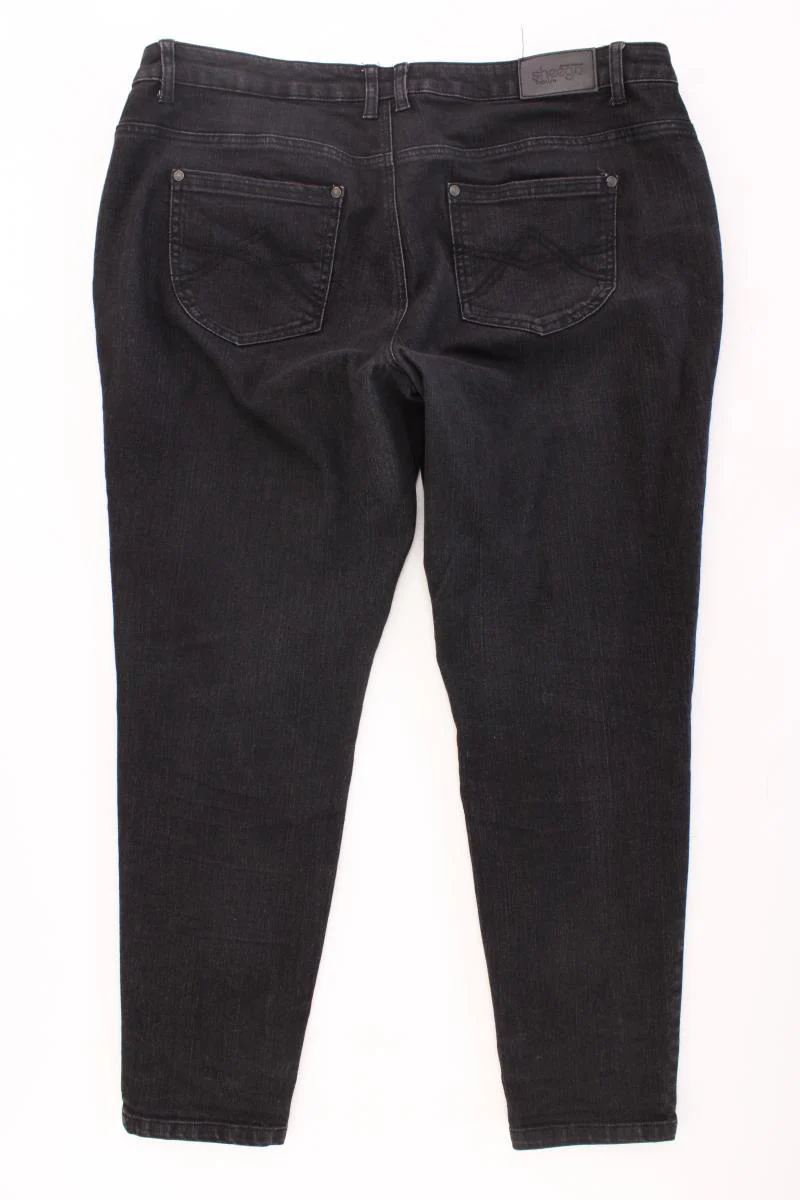 sheego Skinny Jeans Gr. Kurzgröße 23 grau aus Baumwolle - Image 3