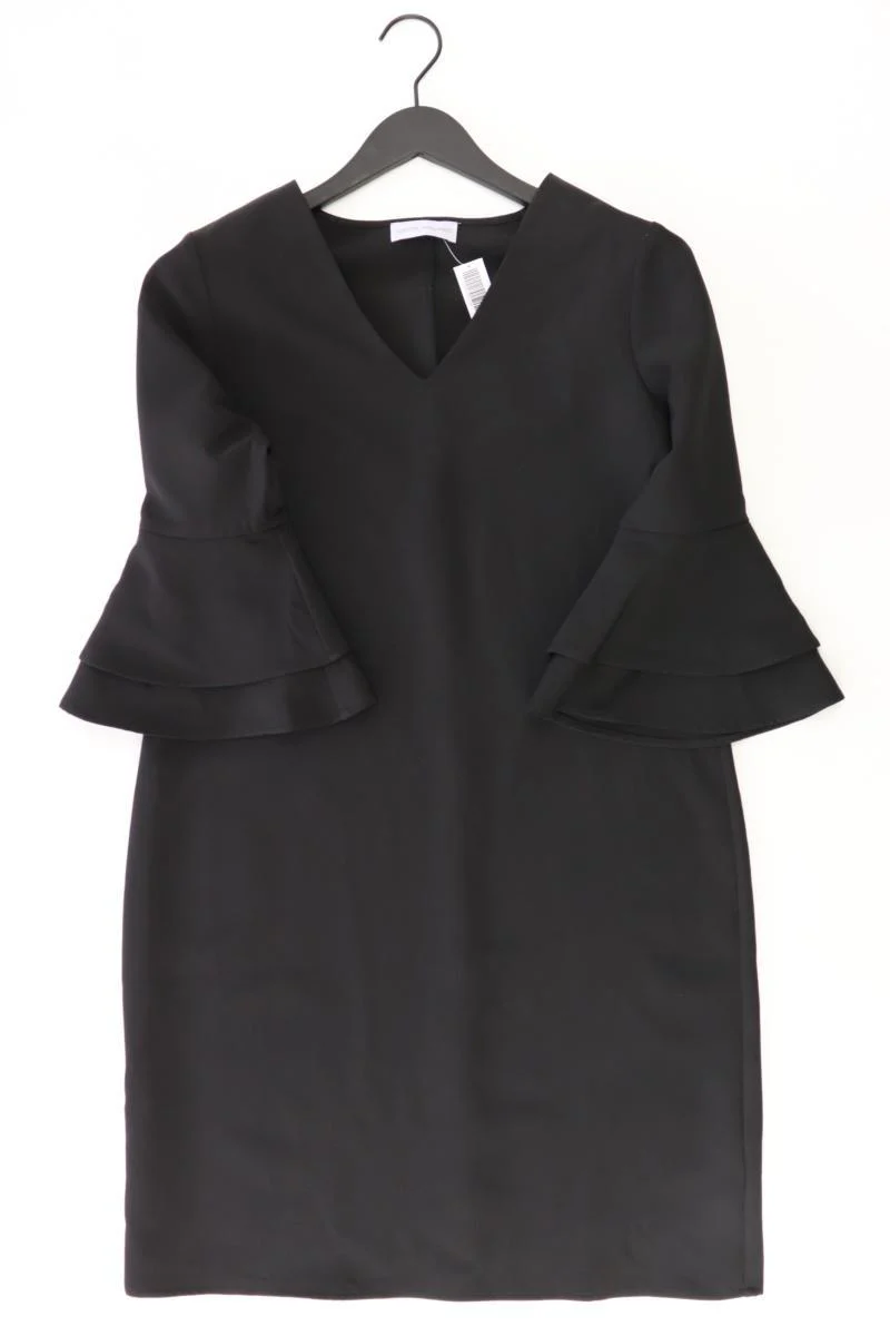 Judith Williams Abendkleid Gr. 38 Trompetenärmel schwarz aus Polyester