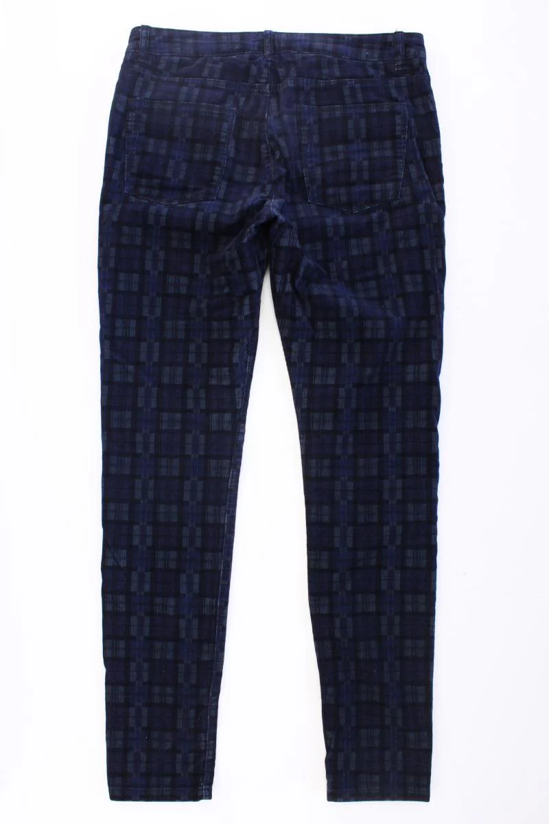 Esprit Hose Gr. 40 kariert blau aus Baumwolle - Image 3