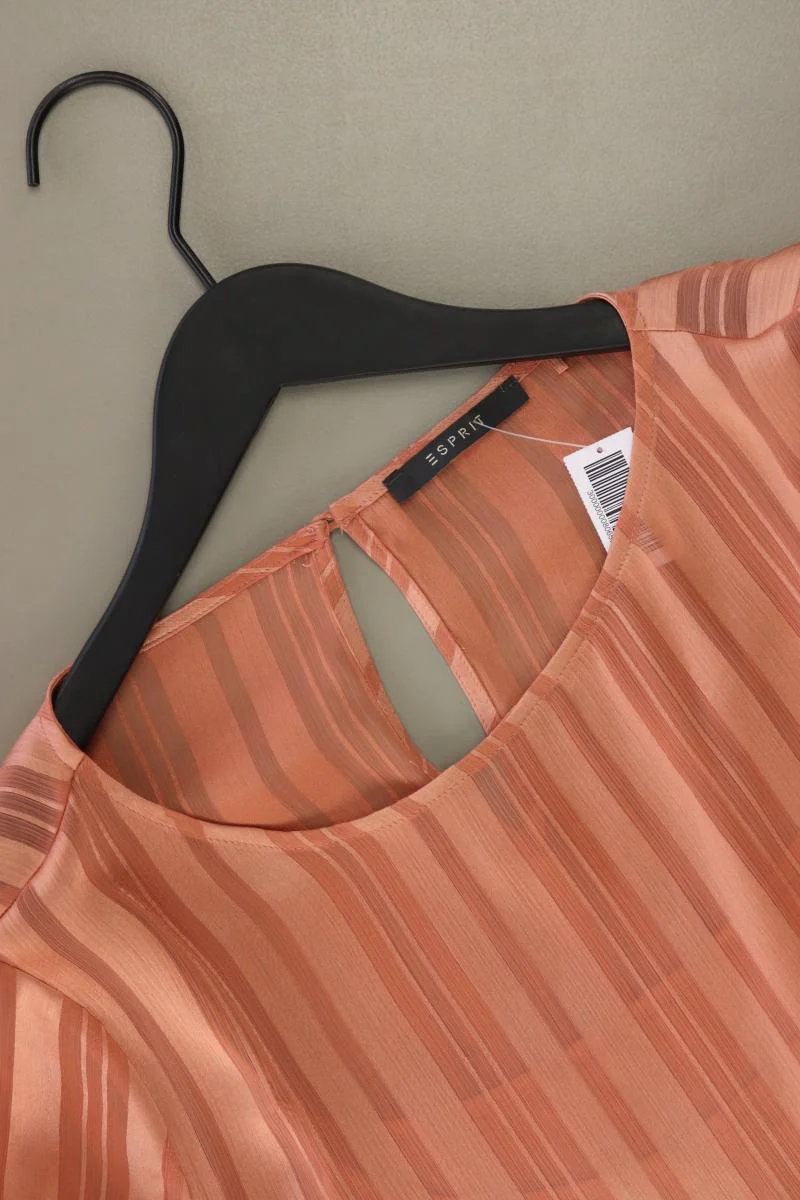 Esprit Langarmbluse Gr. 42 orange aus Polyester - Image 3