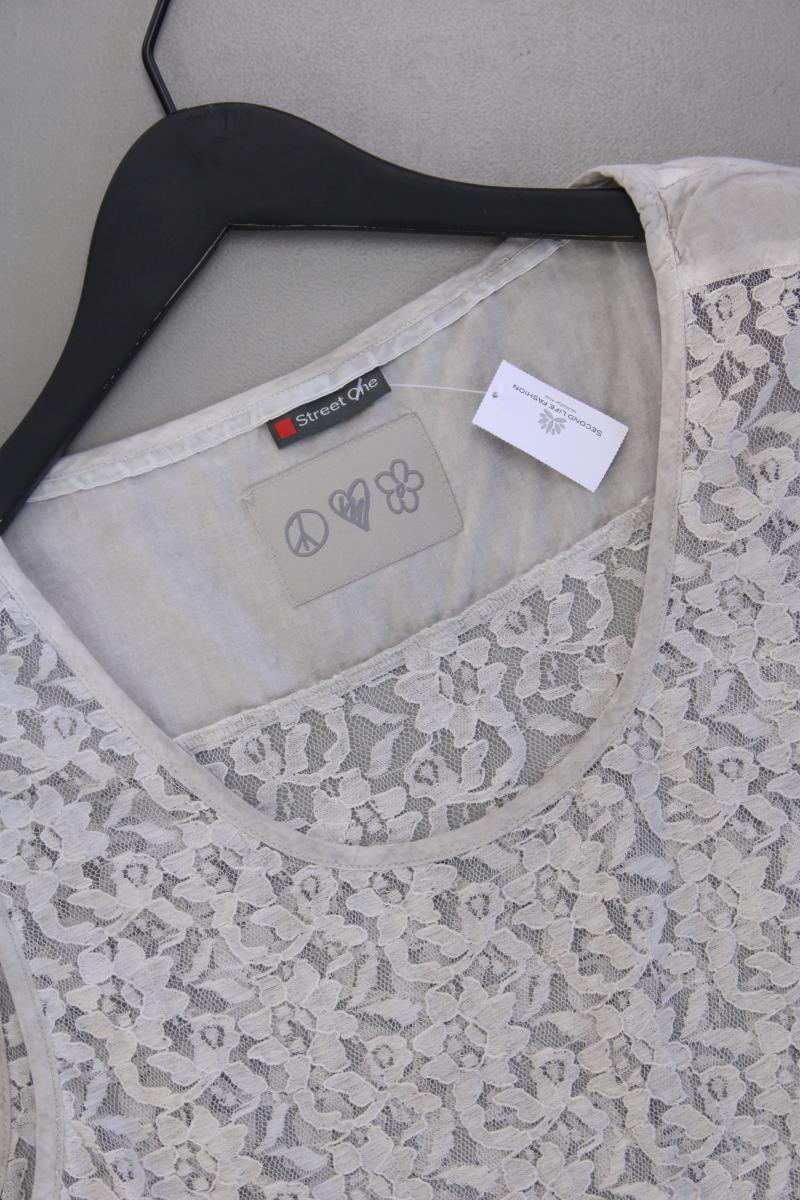 Street One Spitzentop Gr. 42 creme - Image 2