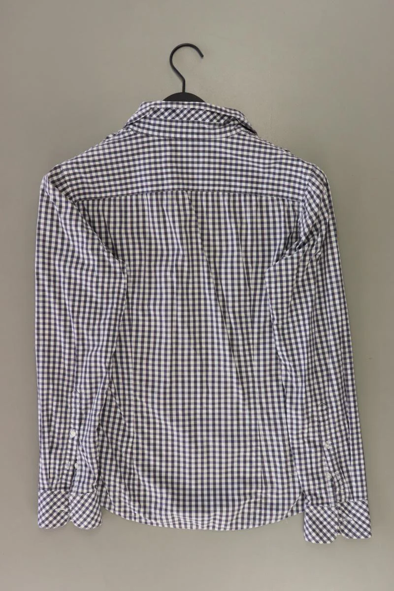 Tommy Hilfiger Karobluse Gr. US 10 (M) kariert Langarm blau aus Baumwolle - Image 2