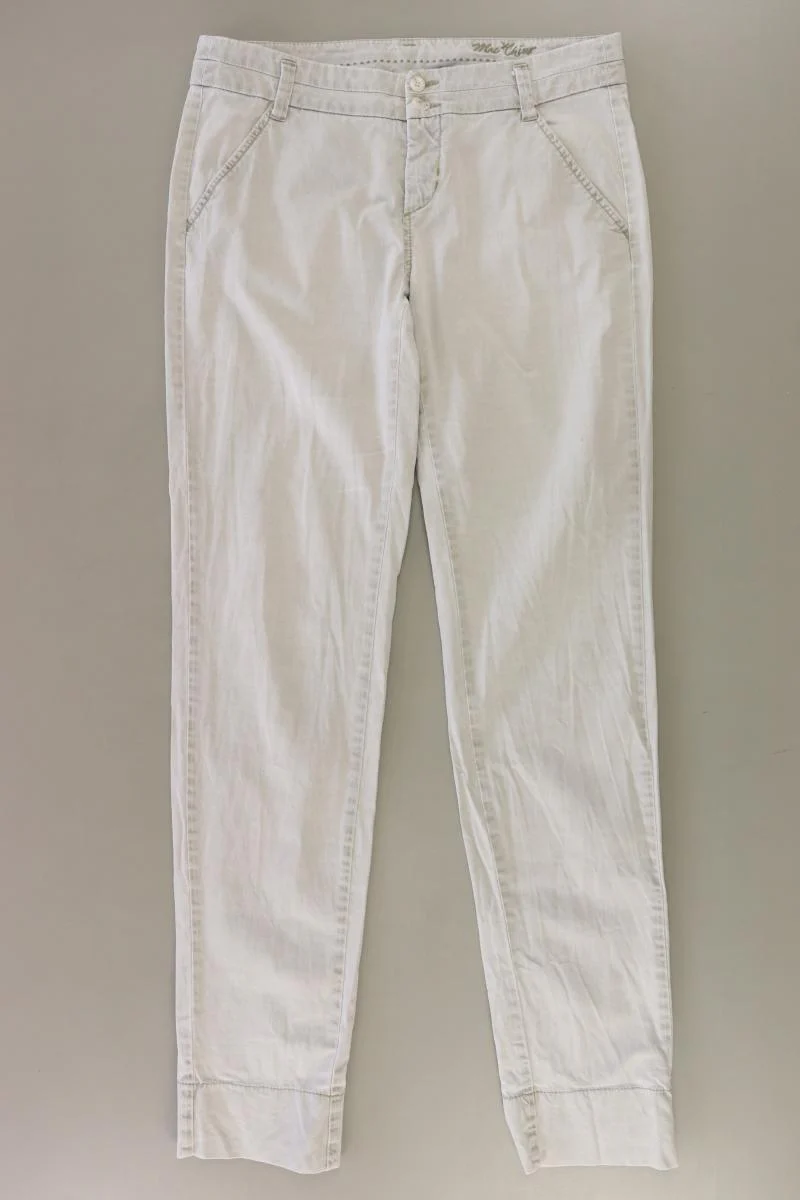 MAC Hose Gr. 36/L32 grau aus Baumwolle
