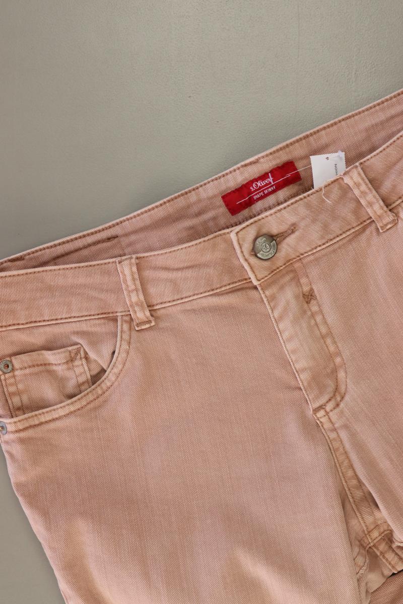 s.Oliver Straight Jeans Gr. 38 rosa aus Baumwolle - Image 3