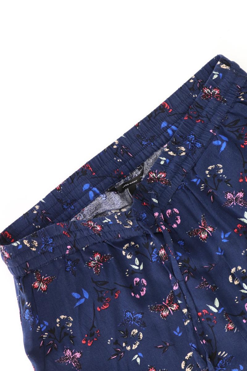 Vero Moda Shorts Gr. M mit Blumenmuster blau aus Viskose - Image 3