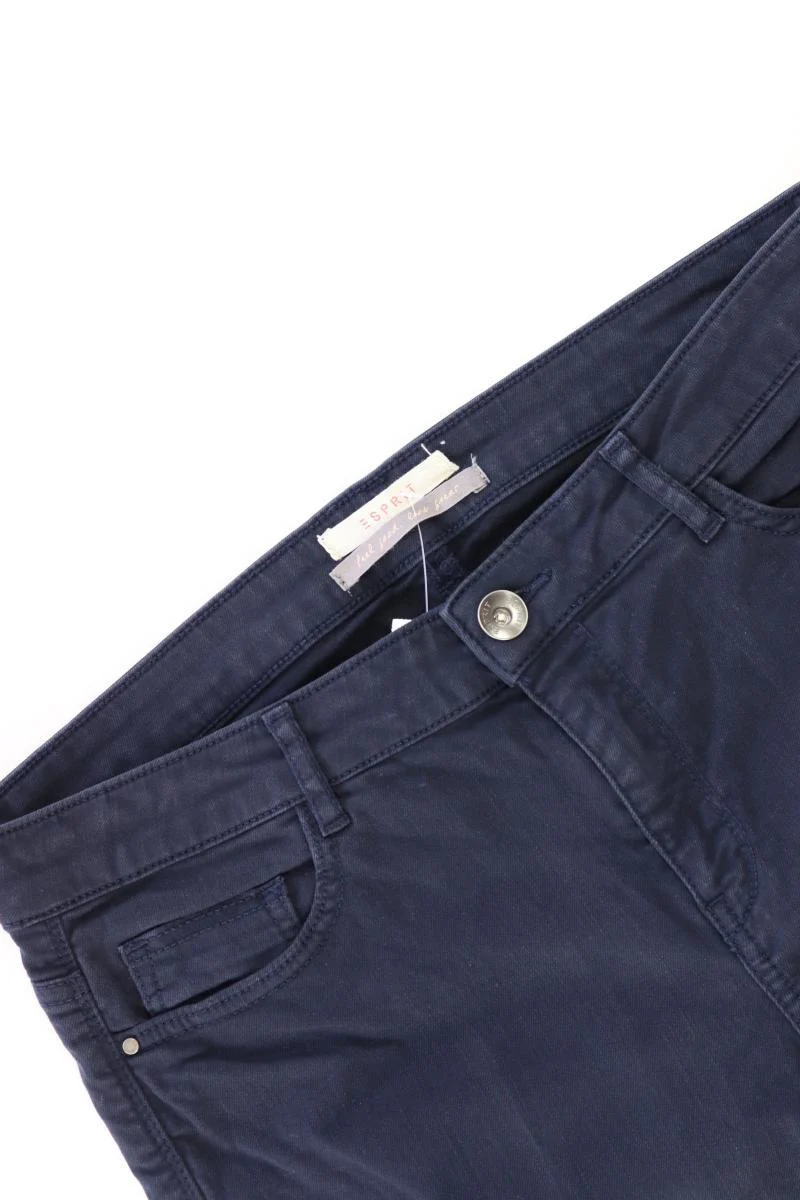 Esprit Skinny Jeans Gr. 38 mit Blumenmuster blau aus Baumwolle - Image 3