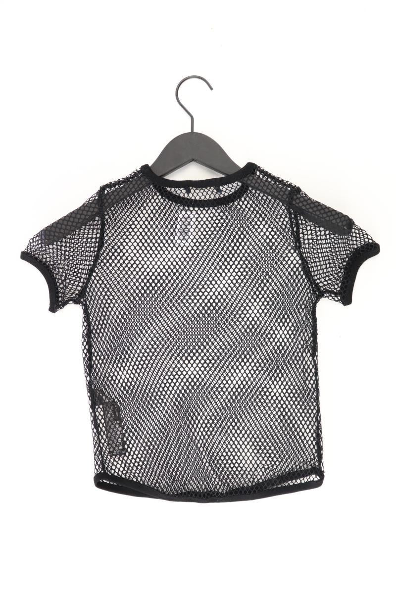 Zara Netzshirt Gr. S Kurzarm schwarz aus Nylon - Image 2