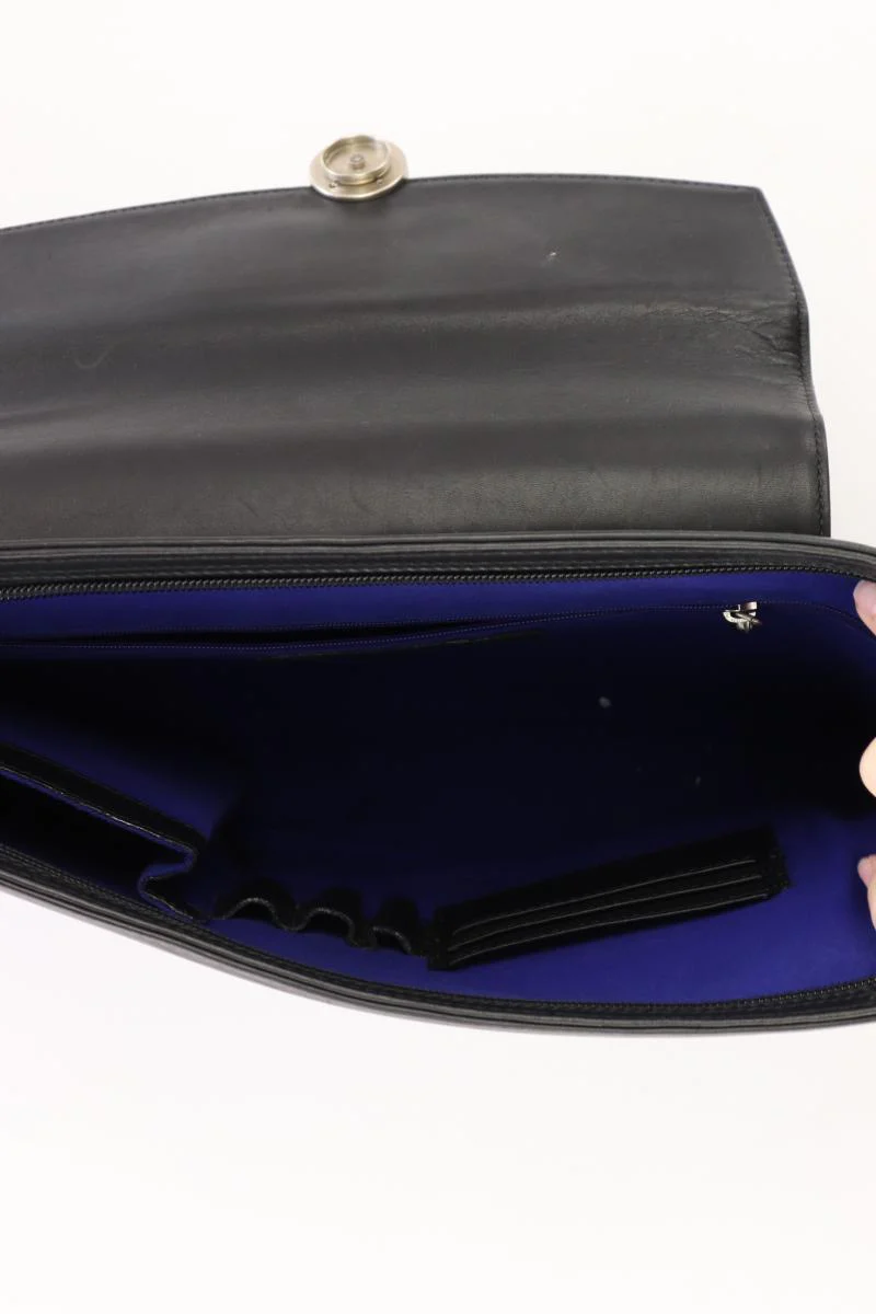 Liza Cleine Businesstasche schwarz aus Leder - Image 3