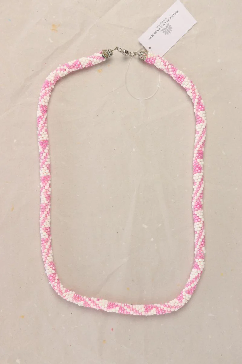 Halskette rosa