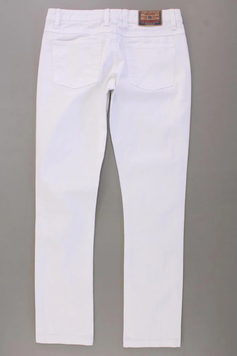 Diesel Straight Jeans Gr. W30 weiß aus Baumwolle - Image 3