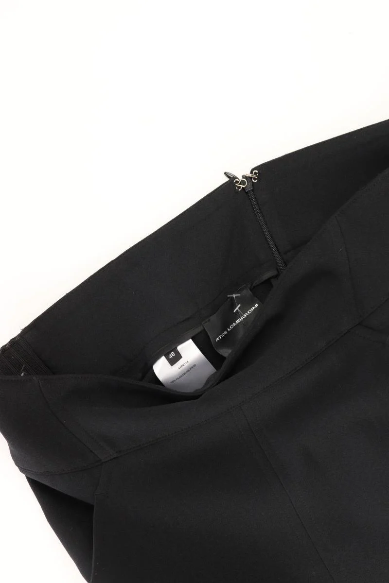 ATOS LOMBARDINI Bleistiftrock Gr. 46 schwarz aus Polyester - Image 3