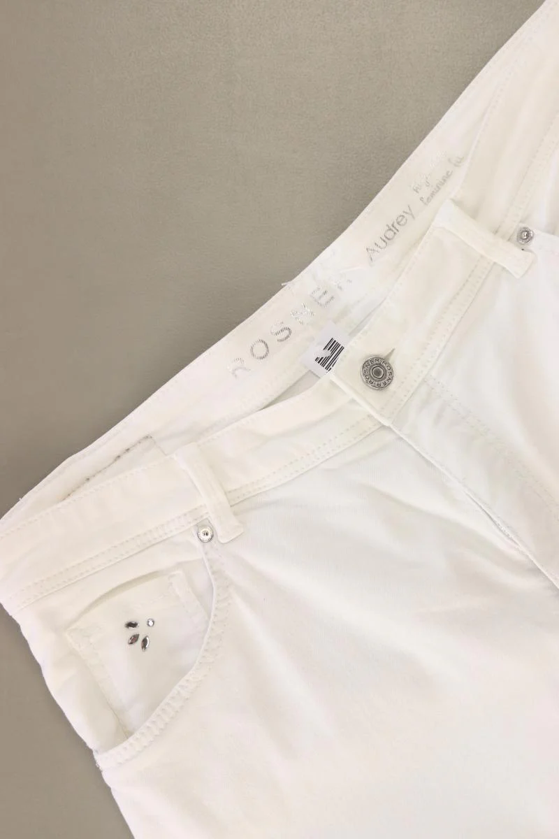 Rosner Straight Jeans Gr. 42 weiß aus Baumwolle - Image 3