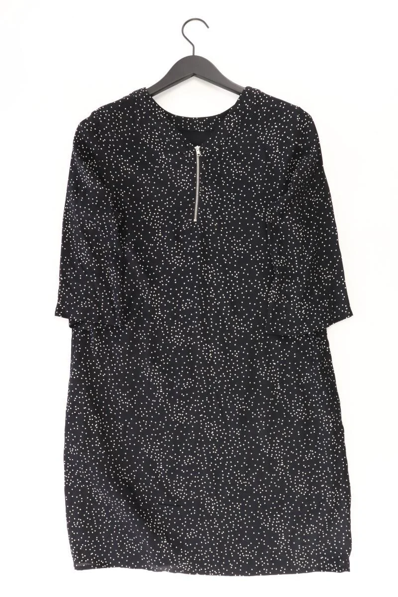Street One Midikleid Gr. 38 gepunktet 3/4 Ärmel schwarz aus Viskose - Image 2