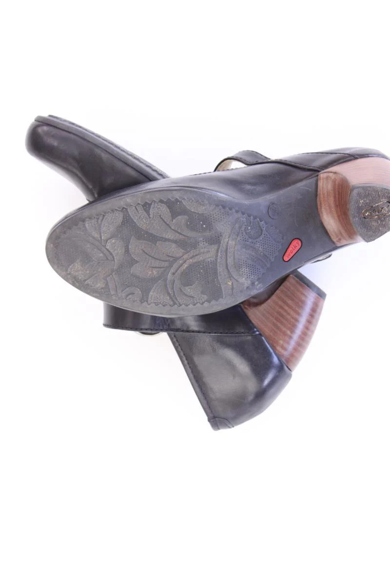 wolky Pumps Gr. 38 schwarz aus Leder - Image 4