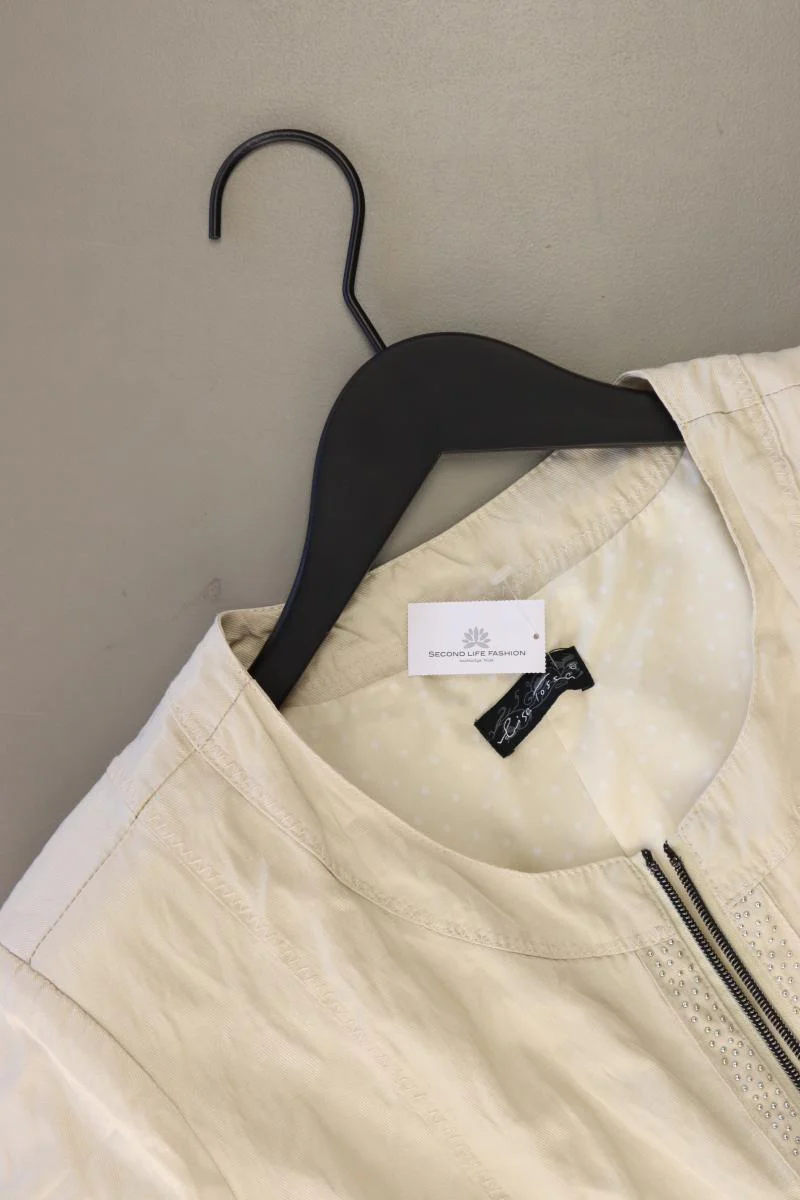 Lisa Tossa Übergangsjacke Gr. 42 creme aus Polyester - Image 3